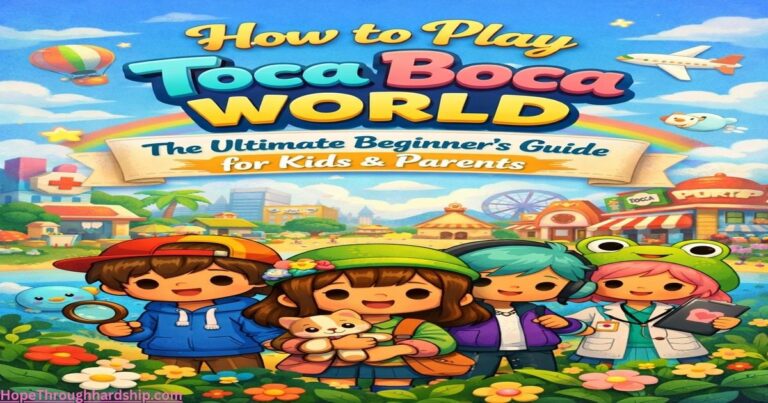 how to play toca boca world